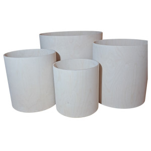 Finnish Birch Raw Shell Pack 12"/14"/16"/22" Finnish Birch Raw Shell Pack 12"/14"/16"/22"